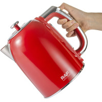 Електрочайник RAF R.7306  яскравий червоний дизайн та миттєве закипання води